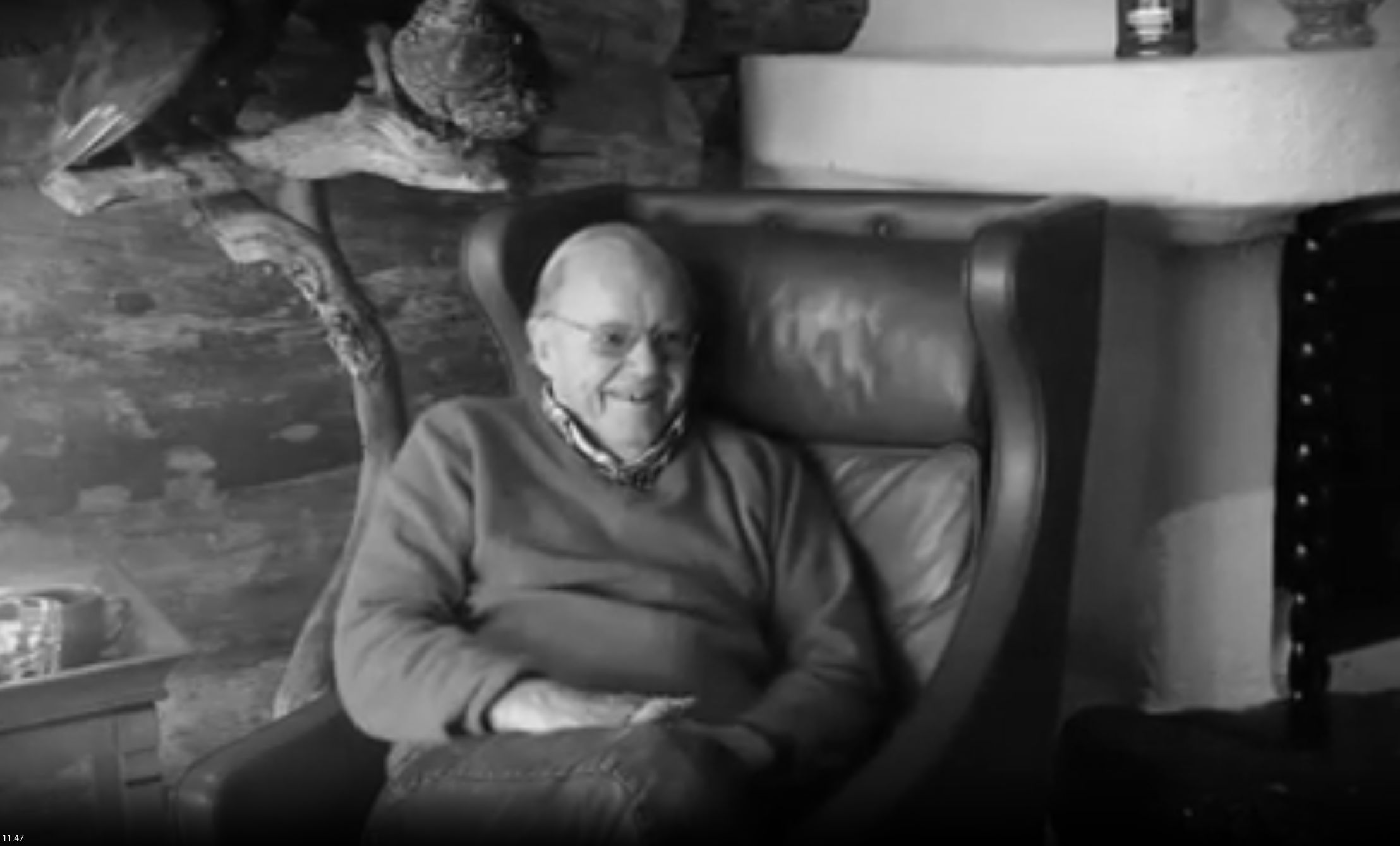 Kjell Sköld, Expandias grundare, i svartvitt foto